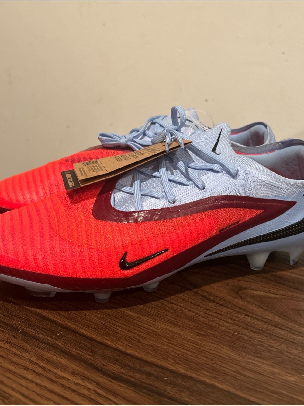 Nike Phantom Elite Cleats FG Red Men's US 13 HJ2146-400